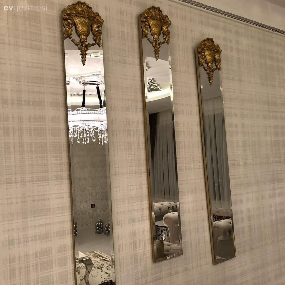 Duvar dekorasyonu, Ayna, Dekoratif ayna, Duvar kağıdı