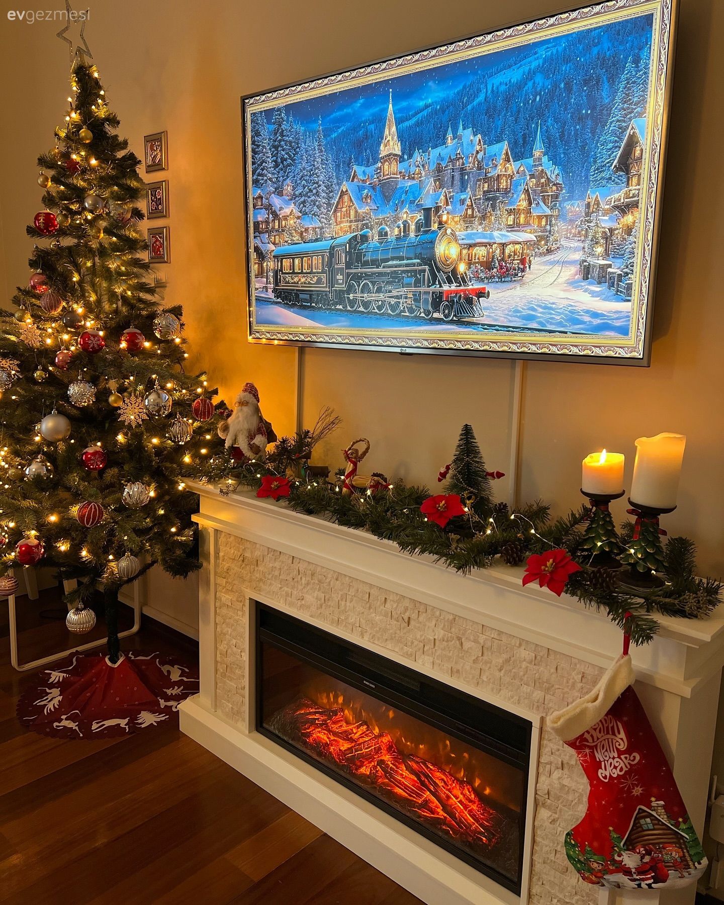 Yılbaşı dekorasyonu