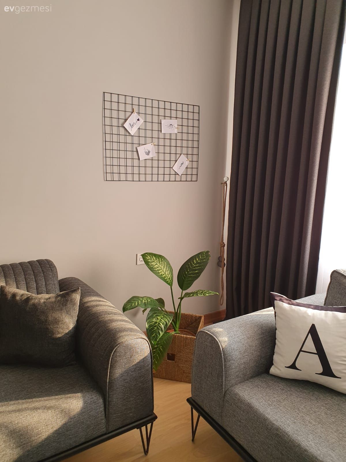 Bu Evde Modern Stil Natürel Detaylarla Sıcaklık Kazanmış!