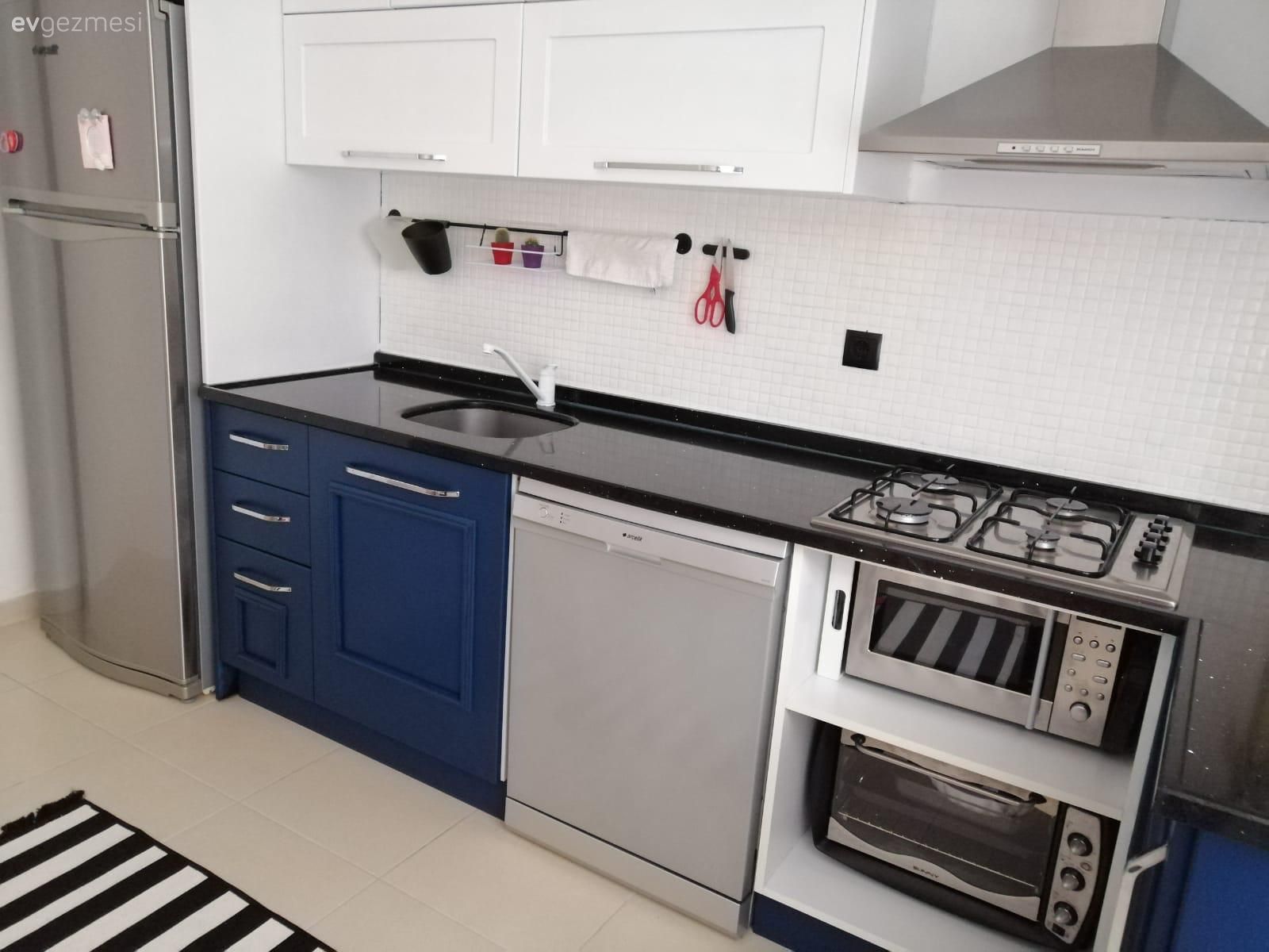 Öncesi&Sonrası: Mavi Boyalarla Yenilenen Lüleburgaz Mutfağı