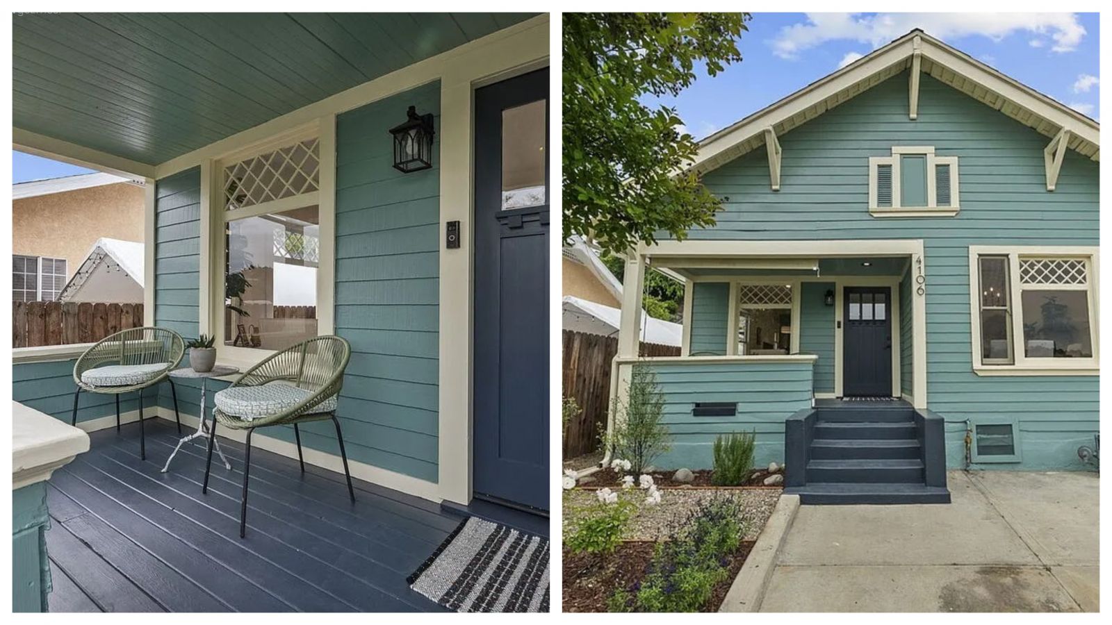 Yeşil Siding Kaplamalı 120 M2'lik Bu Ev Kullanışlı Plana Sahip