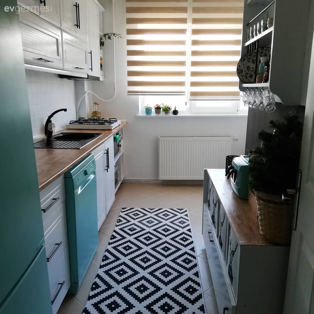 Eski Halini Çoktan Unutan Bu Mutfakta Enerji Patlaması Var