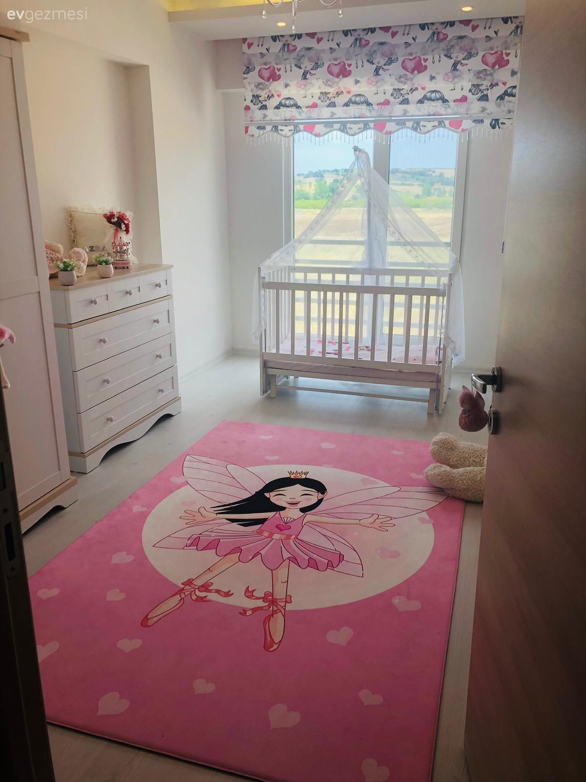Çocuk Odası, Beyaz, Pembe, Çocuk odası halısı