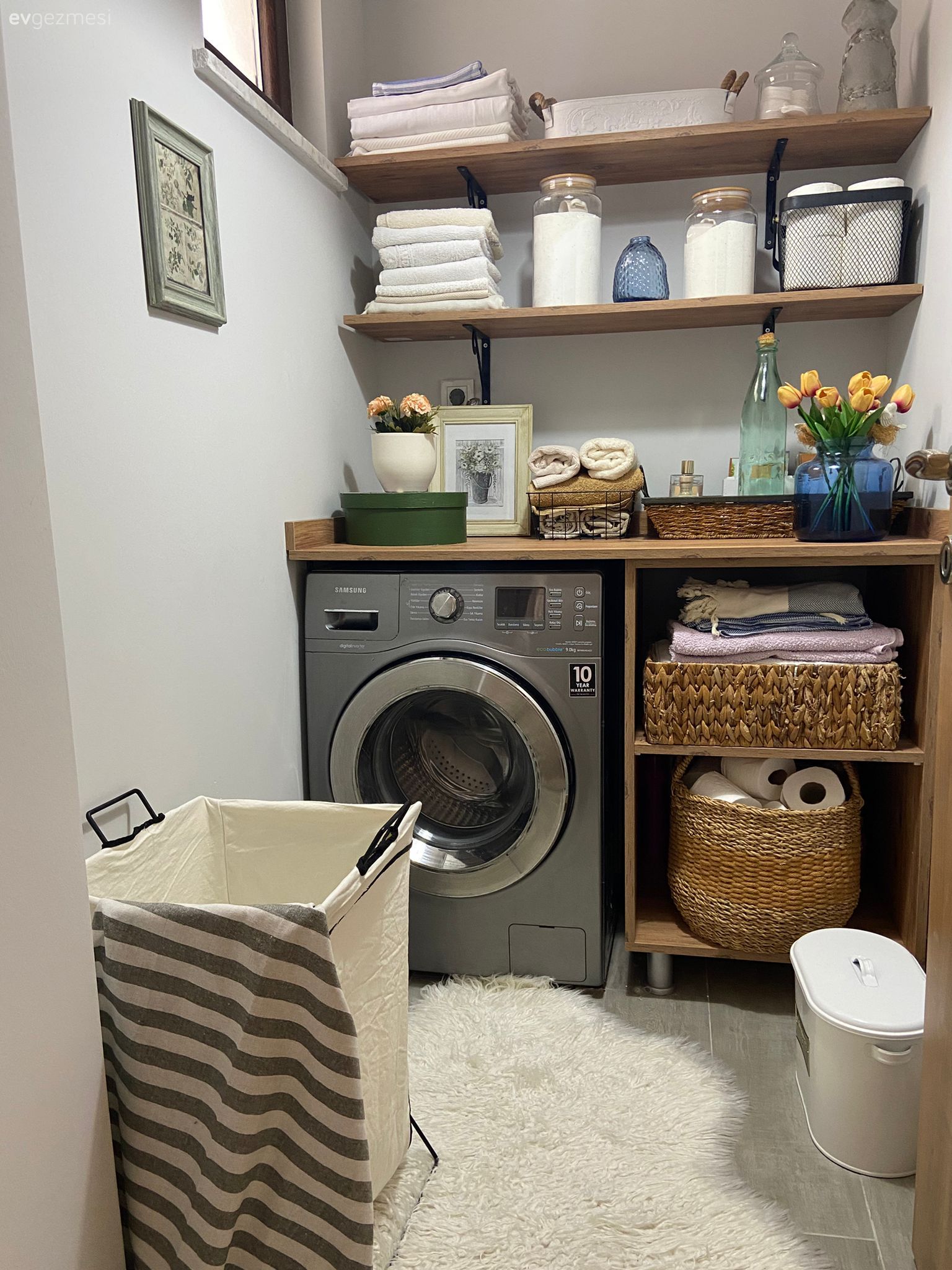 Çamaşır odası, Hasır sepet