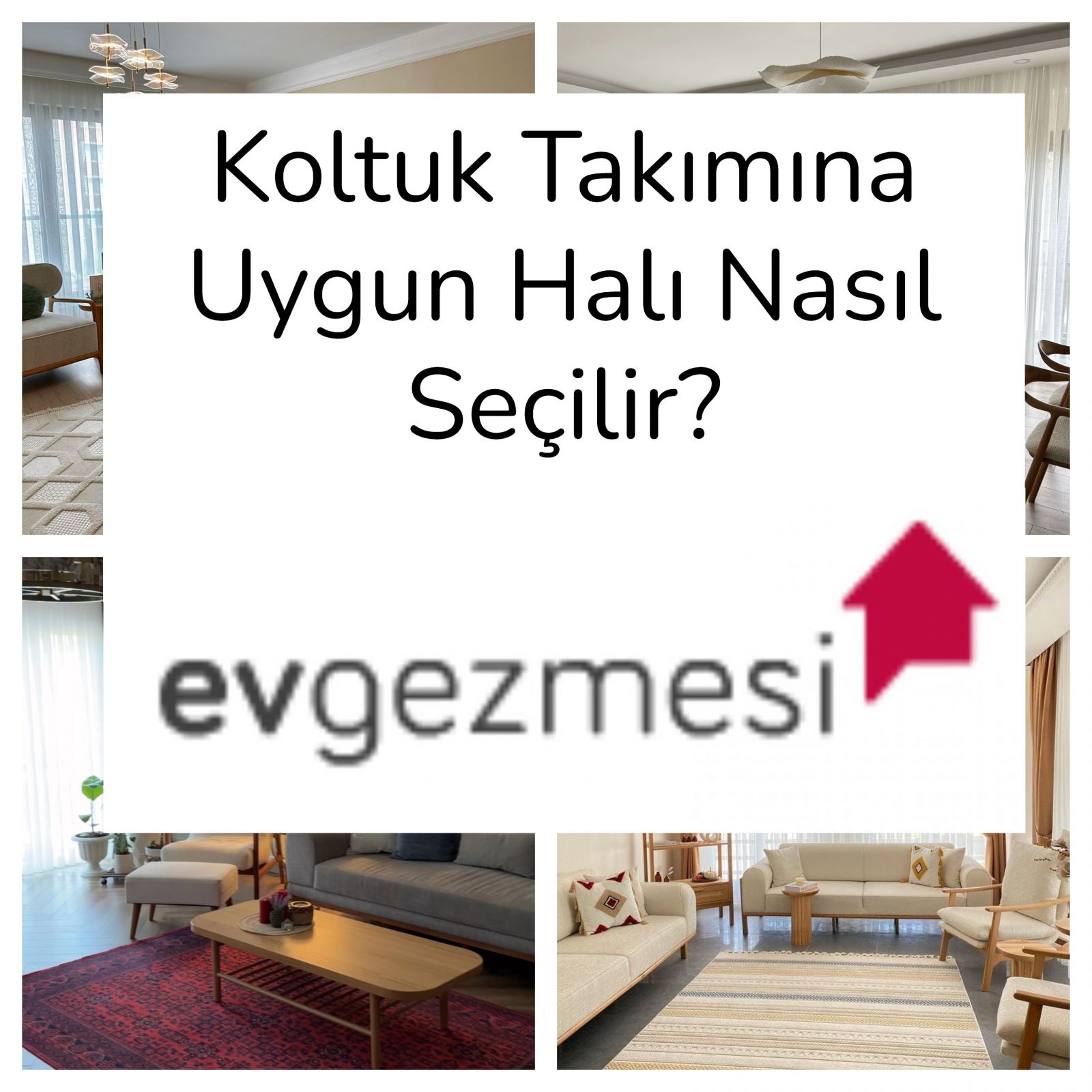 Koltuk Takımına Uygun Halı Nasıl Seçilir?