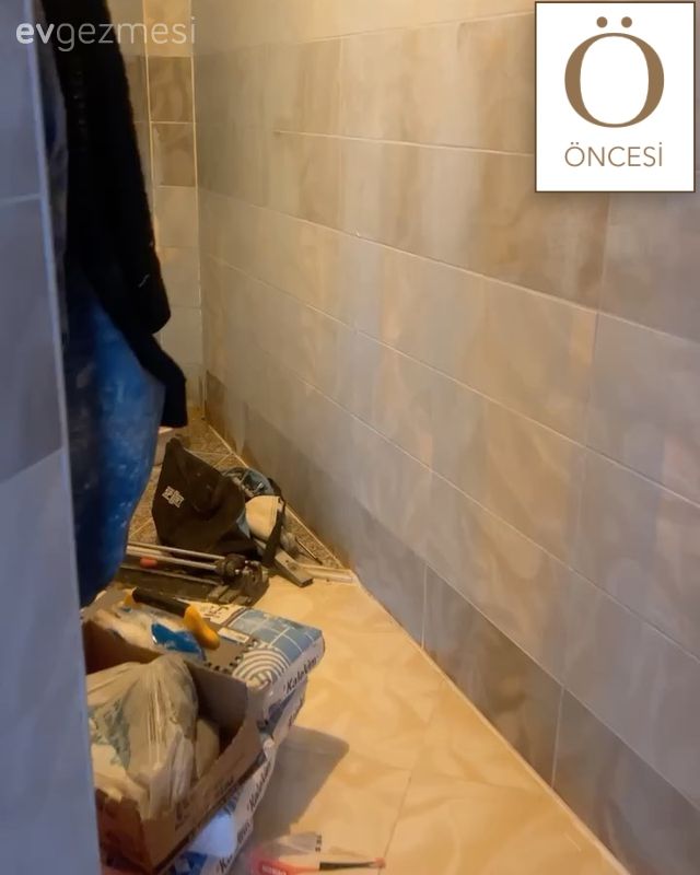 Kullanışsız Plana Sahip Olan Banyo Değişimle İşlevsel Hale Gelmiş!