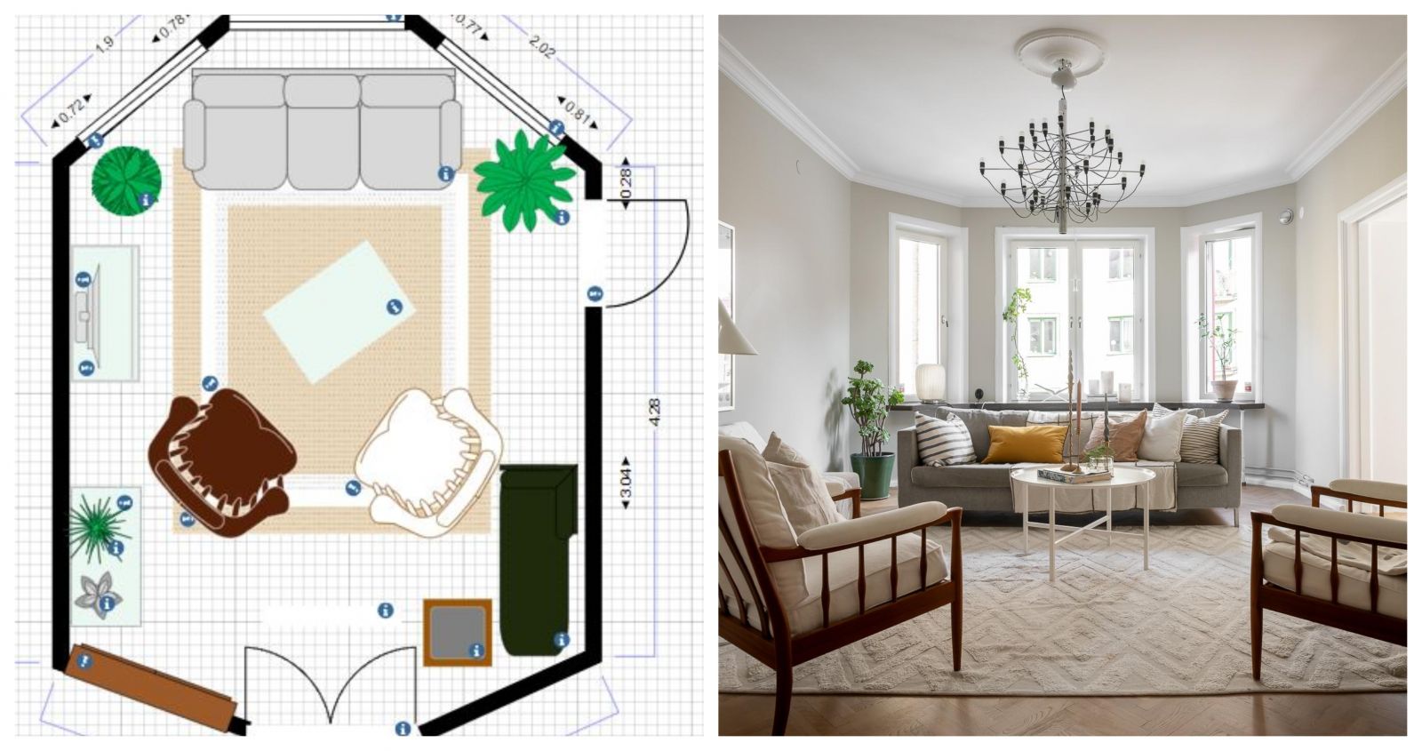 Büyük Salonlarda Eşya Yerleşimi Nasıl Yapılır?