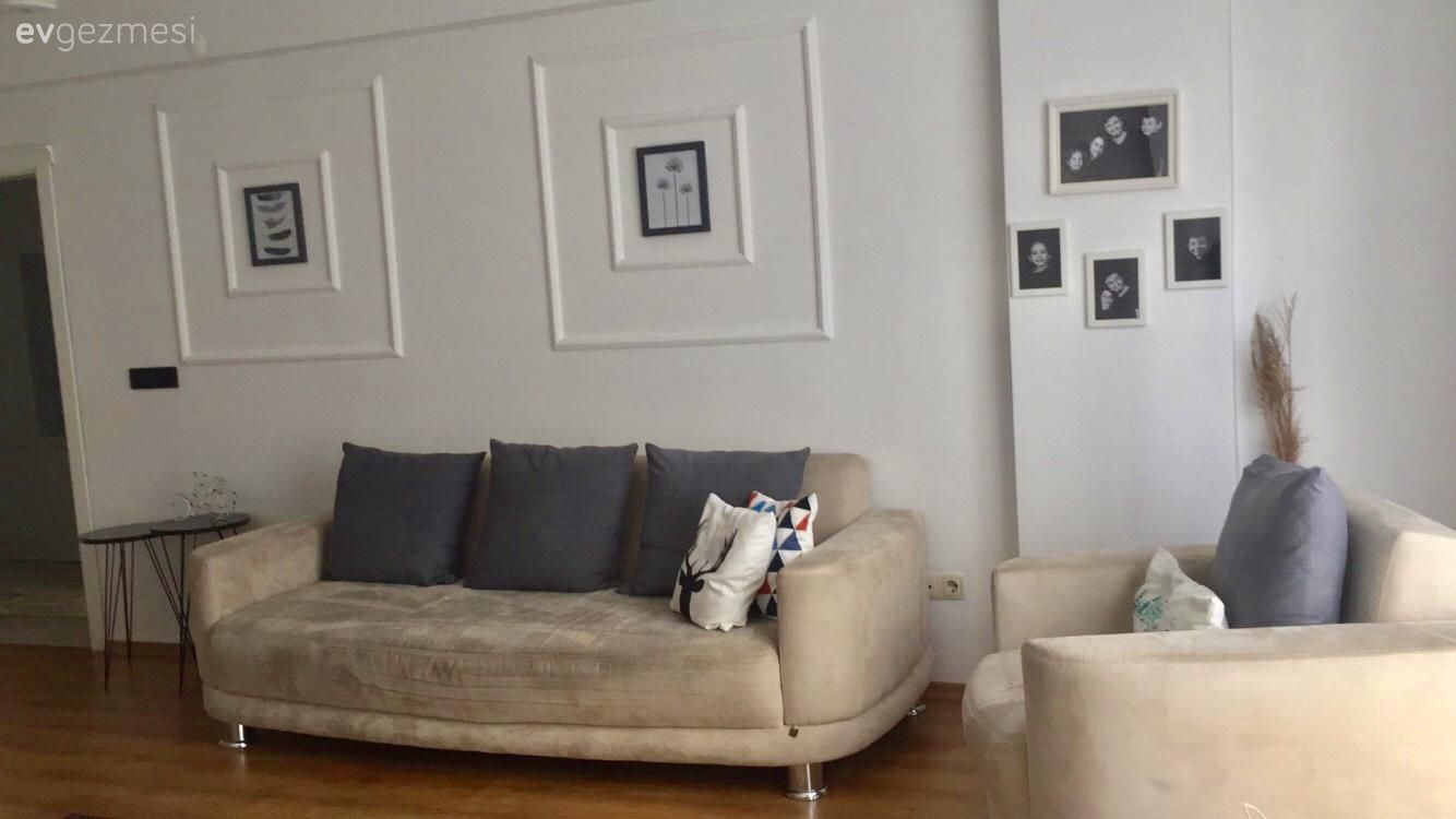 Salon, Krem, Bej, Gri, Koltuk takımı, Kırlent, Ev tekstili, Sandalye, Yemek masası