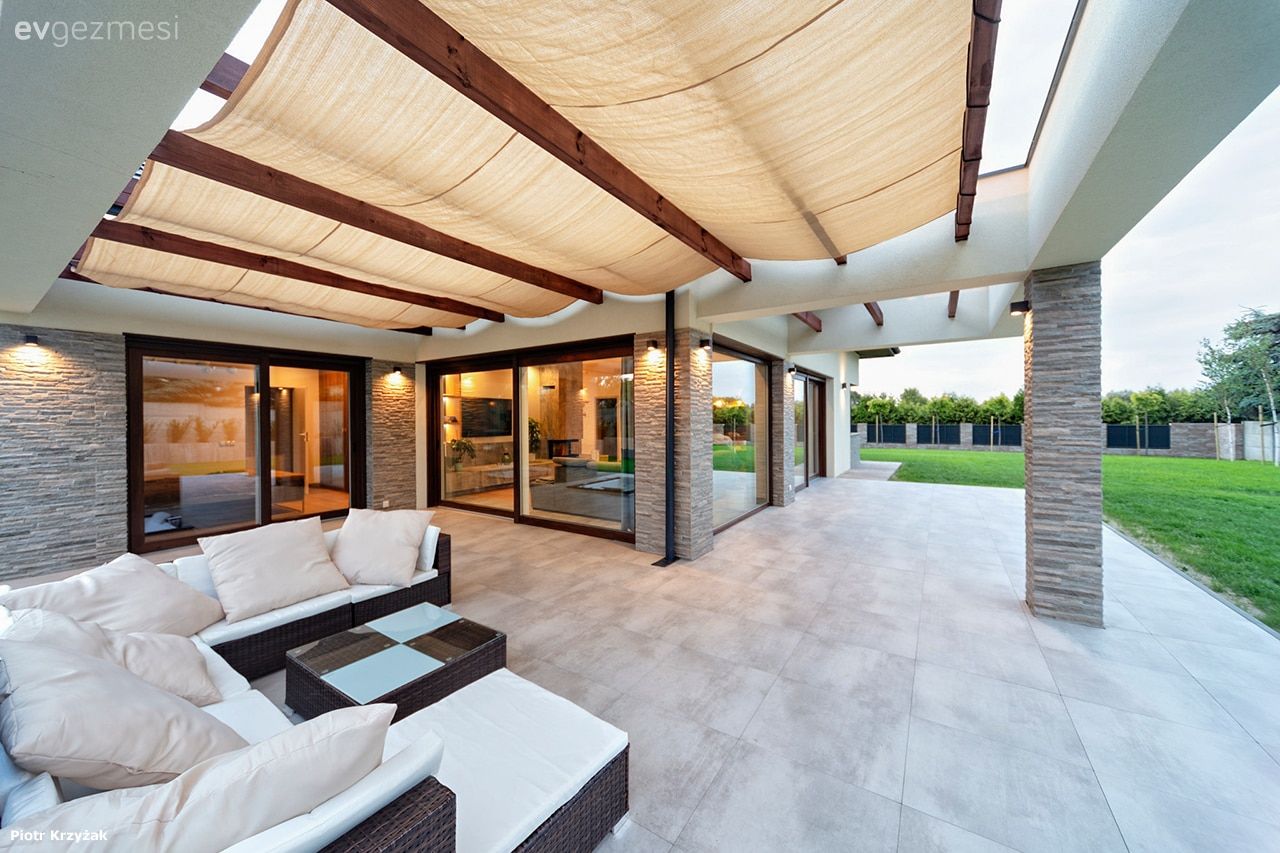 Müstakil Ev Yapacaklara 190 M2'lik Tek Katlı Modelin İçi ve Planı