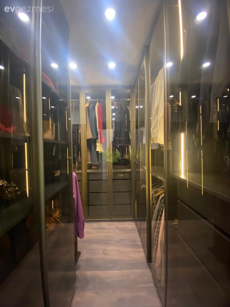 Giyinme odası, Siyah, Spot aydınlatma, Aydınlatma