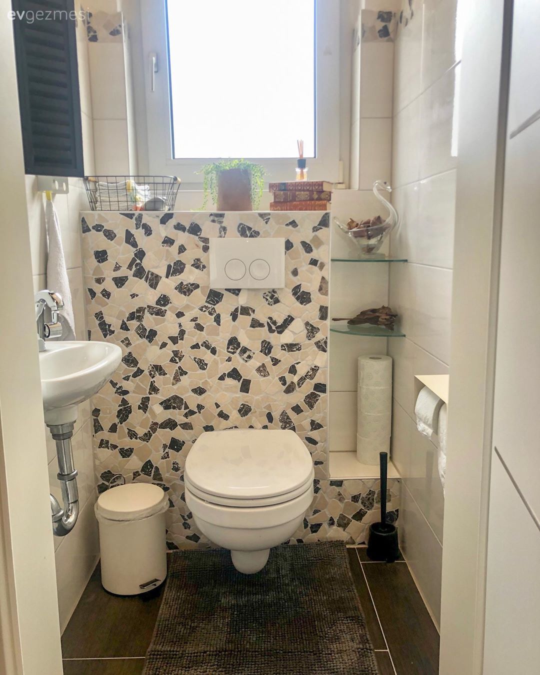 Banyo, Banyo seramikleri, Gri, Beyaz