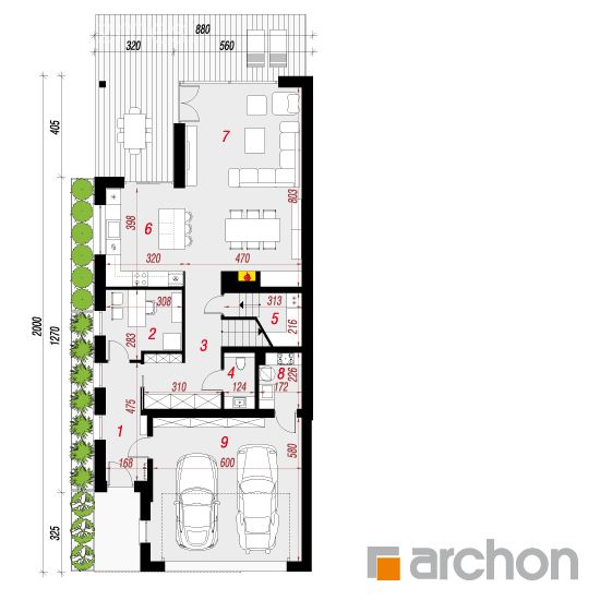 Müstakil Ev Yapacaklar İçin Teraslı Müstakil Ev Planları