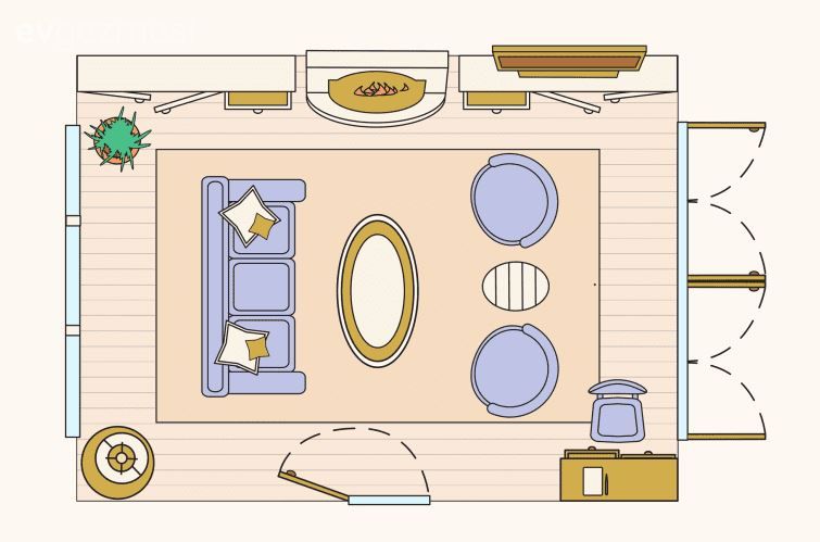 Kendi Tasarımcınız Olun: Salona Eşya Yerleştirmenin 10 Yolu