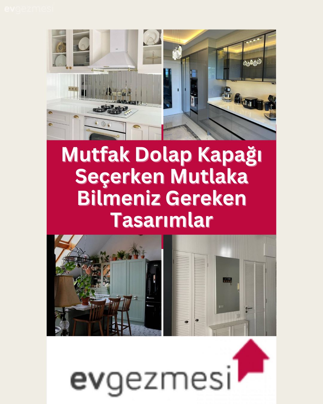 Mutfak Dolap Kapağı Seçerken Mutlaka Bilmeniz Gereken Tasarımlar