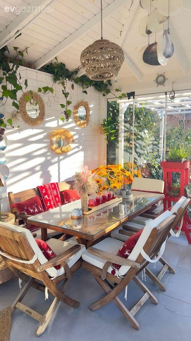 Bu Kış Bahçesi Ortamıyla Keyifli Anları Garantilemiş!