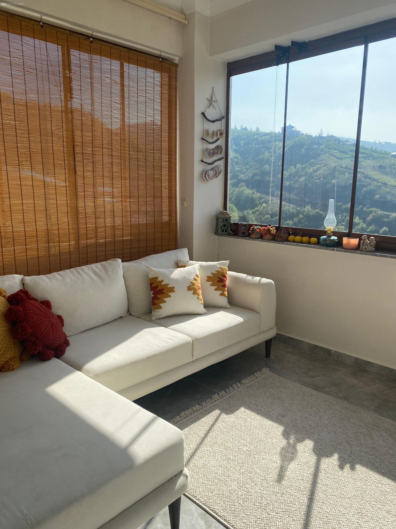 Bu Trabzon Evinde Balkondan Salona Her Yer Enerjik