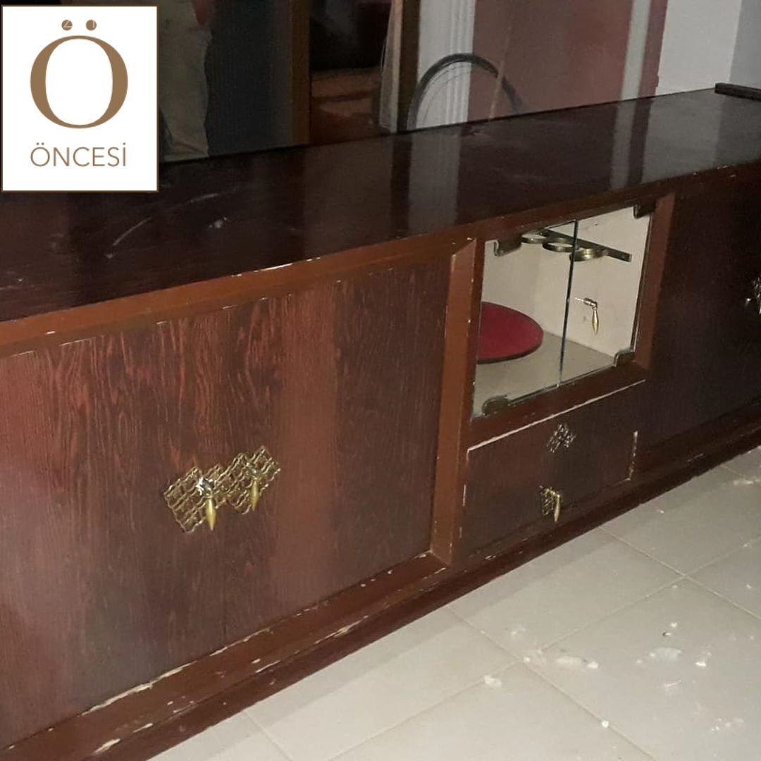 Öncesi&amp;Sonrası Letgo�dan Alınan Yemek Odası Olmuş Size Göz Banyosu