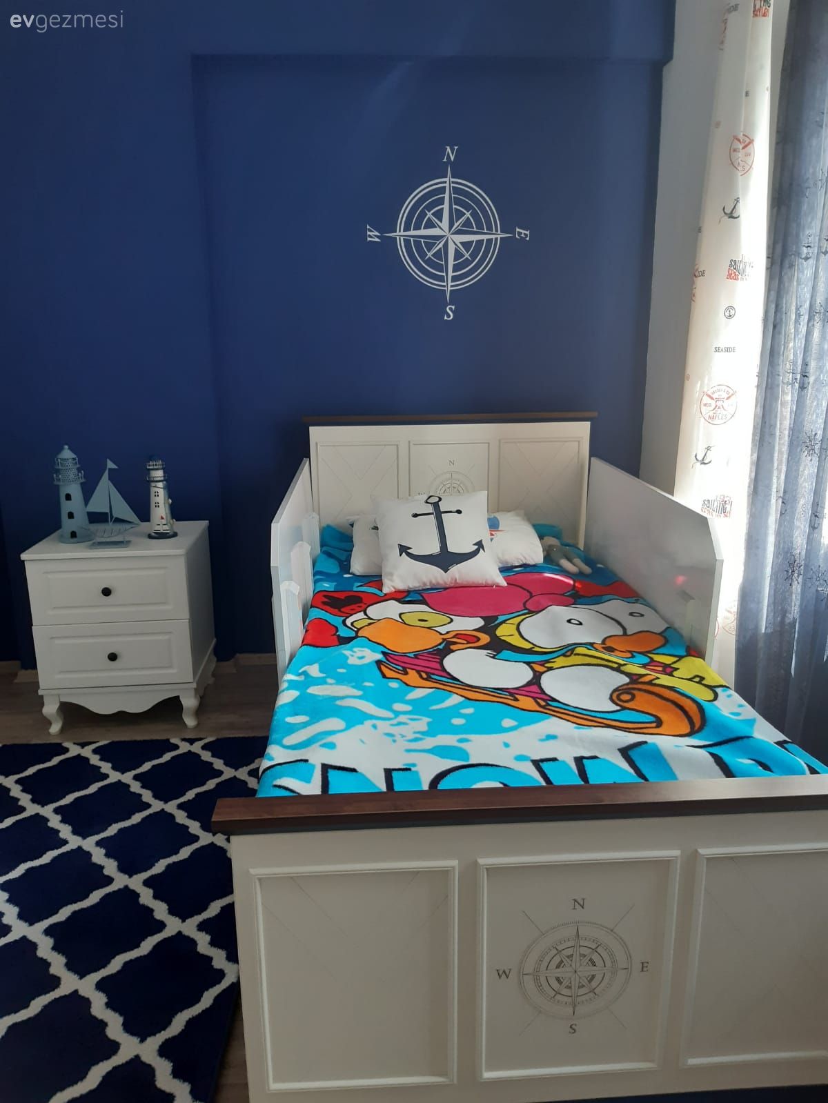 Çocuk Odası, Beyaz, Mavi
