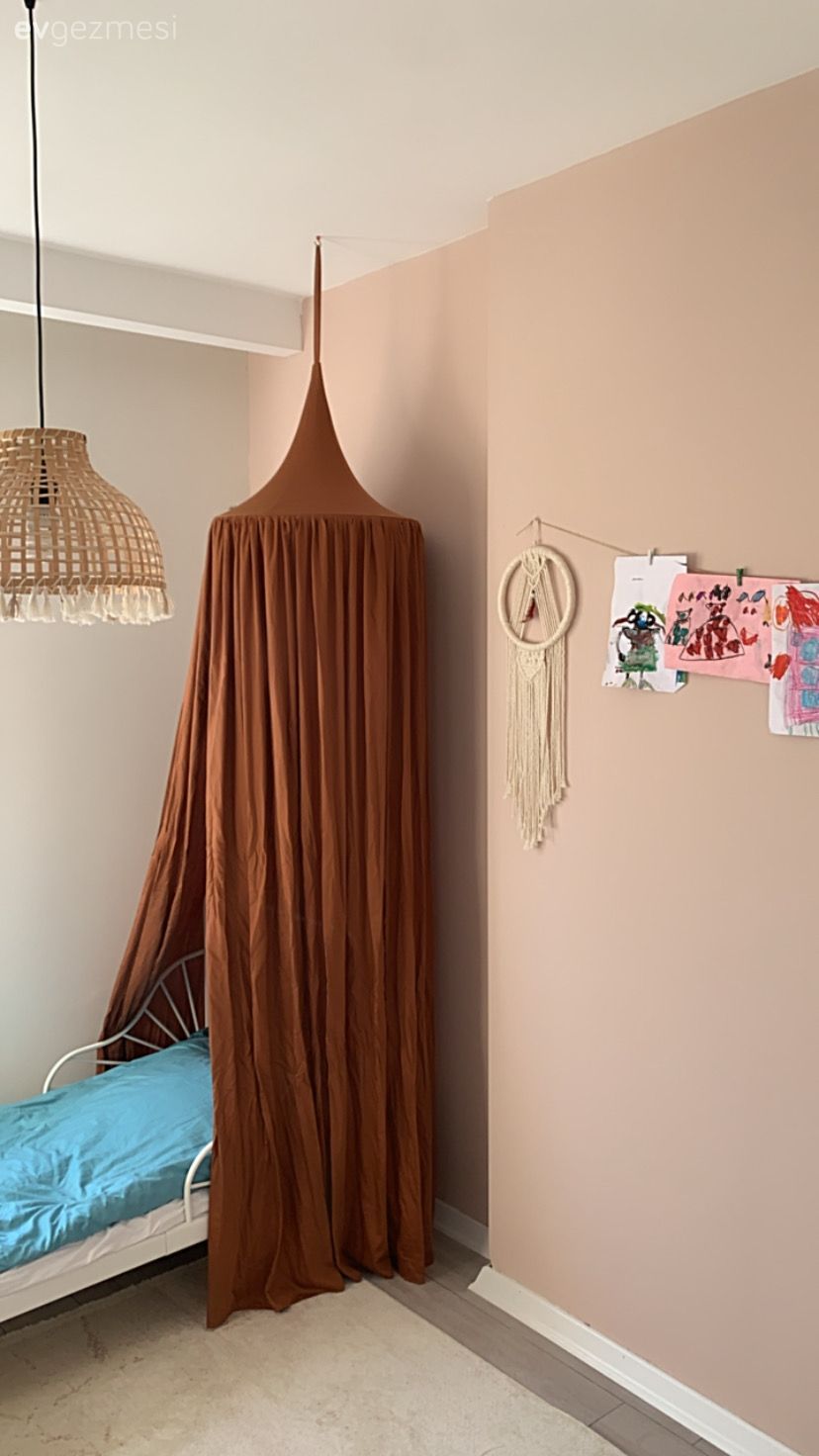 Bu Mersin Evinin Her Odasına Tatlı Bir Renk Sıcaklık Katmış