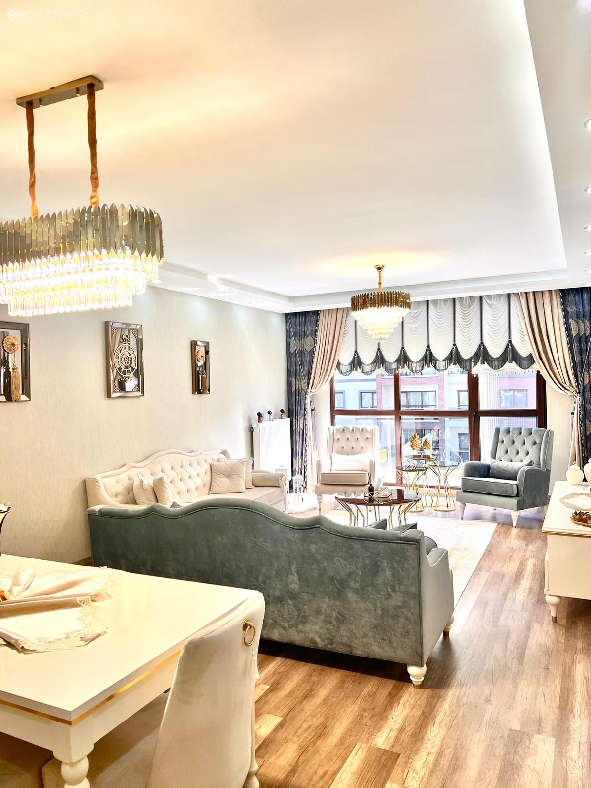 Bu Kocaeli Evinde Üç Farklı Tarz Uyumla Kucaklaşmış!