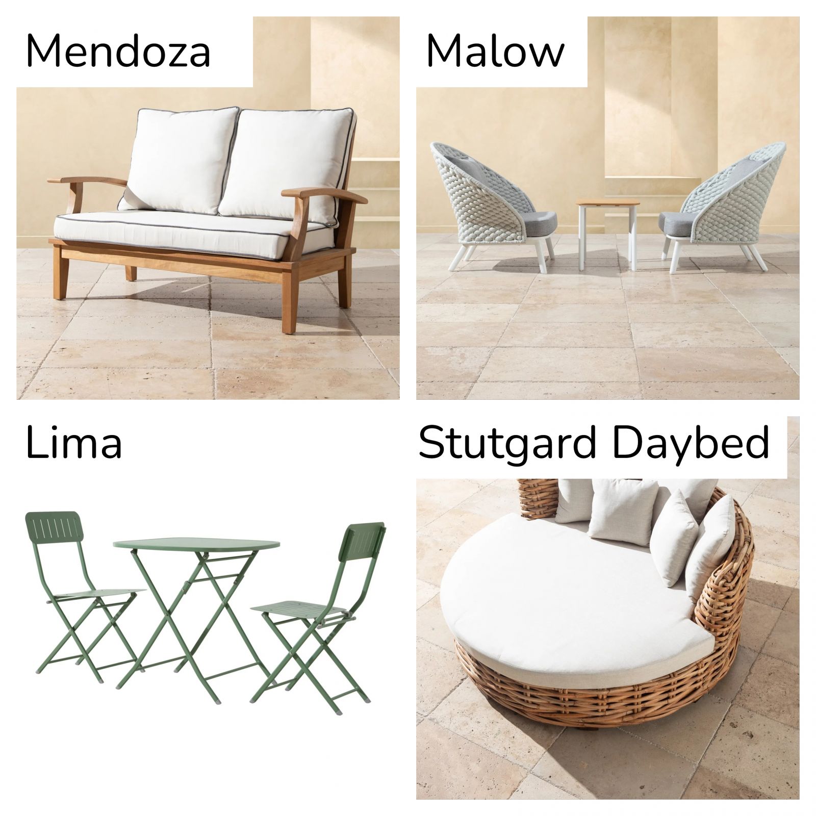 Balkon Masası Alacaklar İçin Farklı Markalardan Modeller