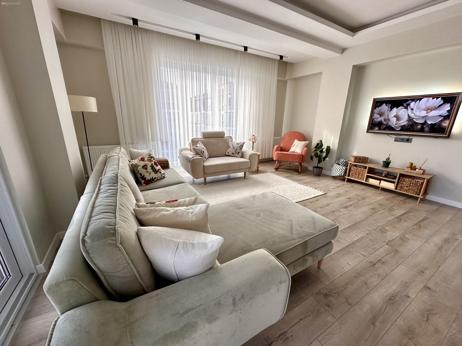 Bu Açık Mutfaklı Çorum Evi Spor Şıklığı Yansıtıyor