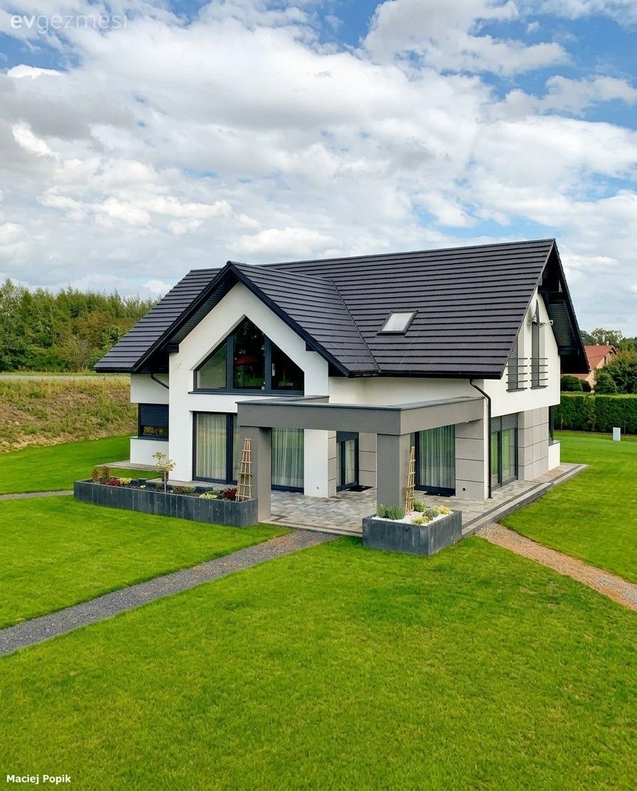 Müstakil Ev İsteyenlere 234 M2 Dubleks Evin İçi ve Planı