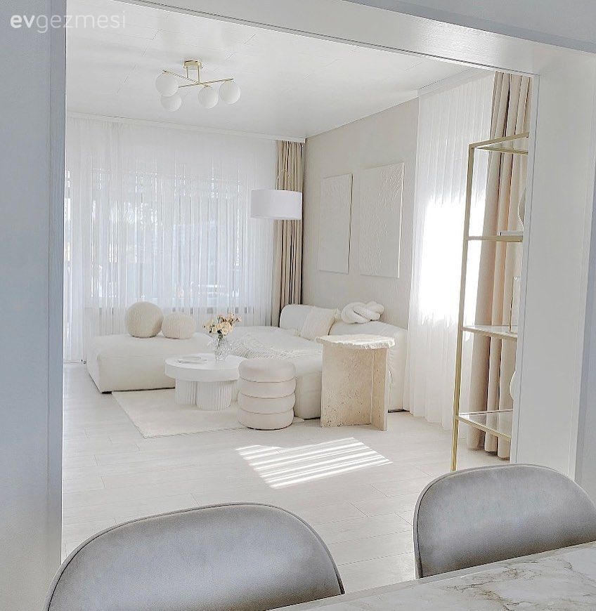 Bu Modern Ev Sanki Pamuklara Sarılmış!