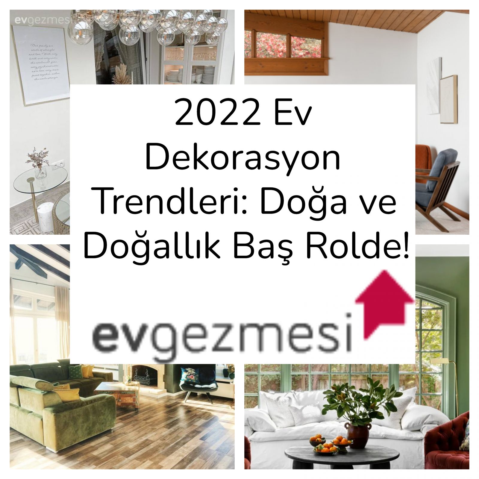 2022 Ev Dekorasyon Trendleri: Doğa ve Doğallık Baş Rolde!