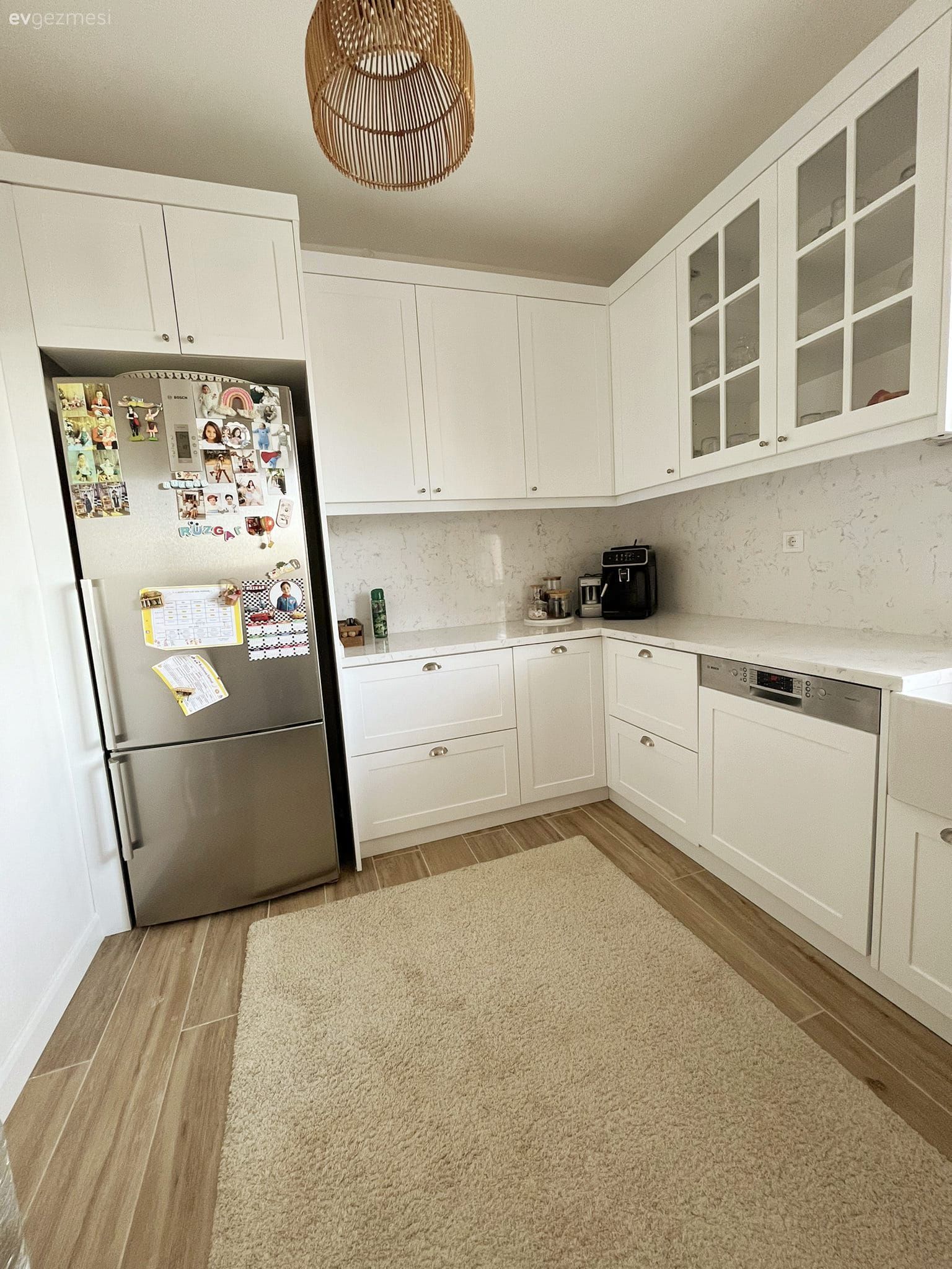 Öncesi&Sonrası: L-tipinden U-Tipine Dönen Bir Mutfak