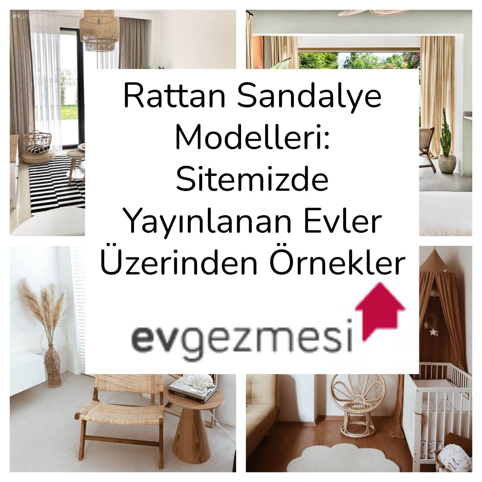 Rattan Sandalye Modelleri: Sitemizde Yayınlanan Evler Üzerinden Örnekler