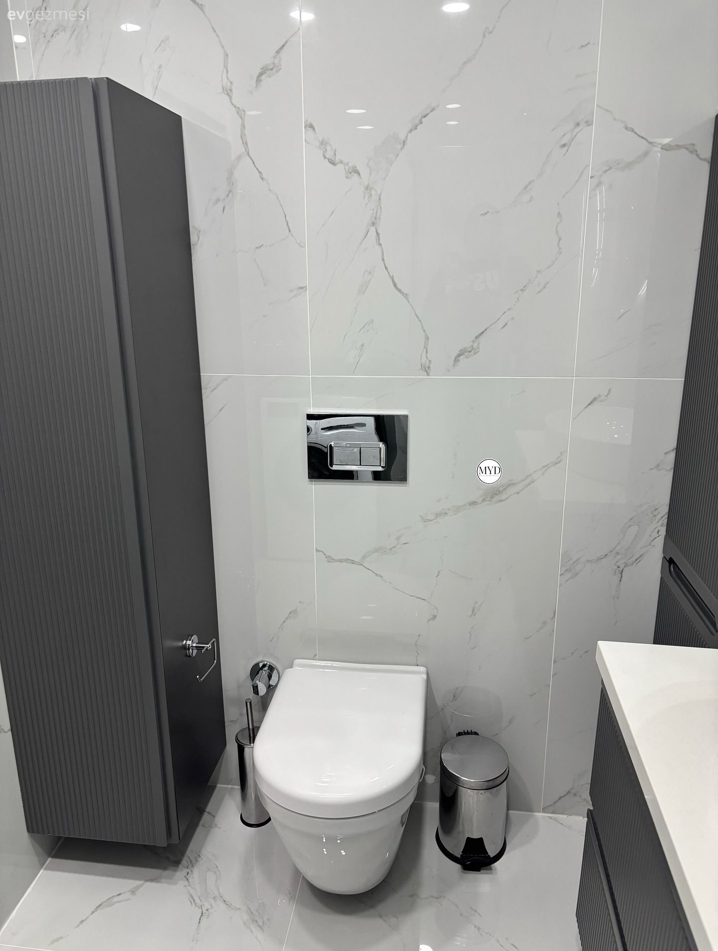 Bu Evde Banyo ve Mutfağa Modern Dokunuşlar İyi Gelmiş