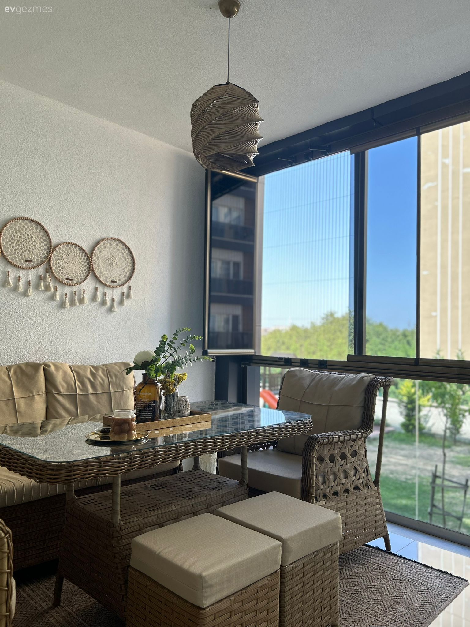 Bohem Balkon, Modern Banyo: Tekirdağ'dan Eklektik Bir Ev!