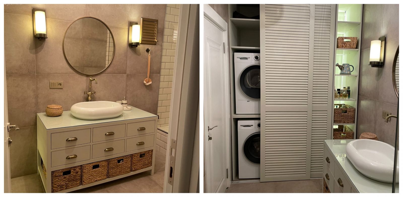 İşlevselliği Önemseyen Bu Banyo Samimi Havasıyla da Dikkatleri Çekiyor!