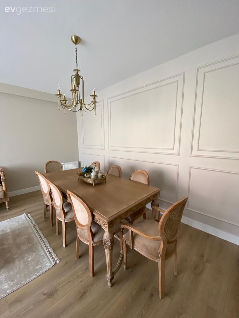 Yemek Odası, Country, Kahverengi, Ahşap Mobilya, Sandalye, Yemek masası, Avize, Aydınlatma, Salon avizesi, Parke