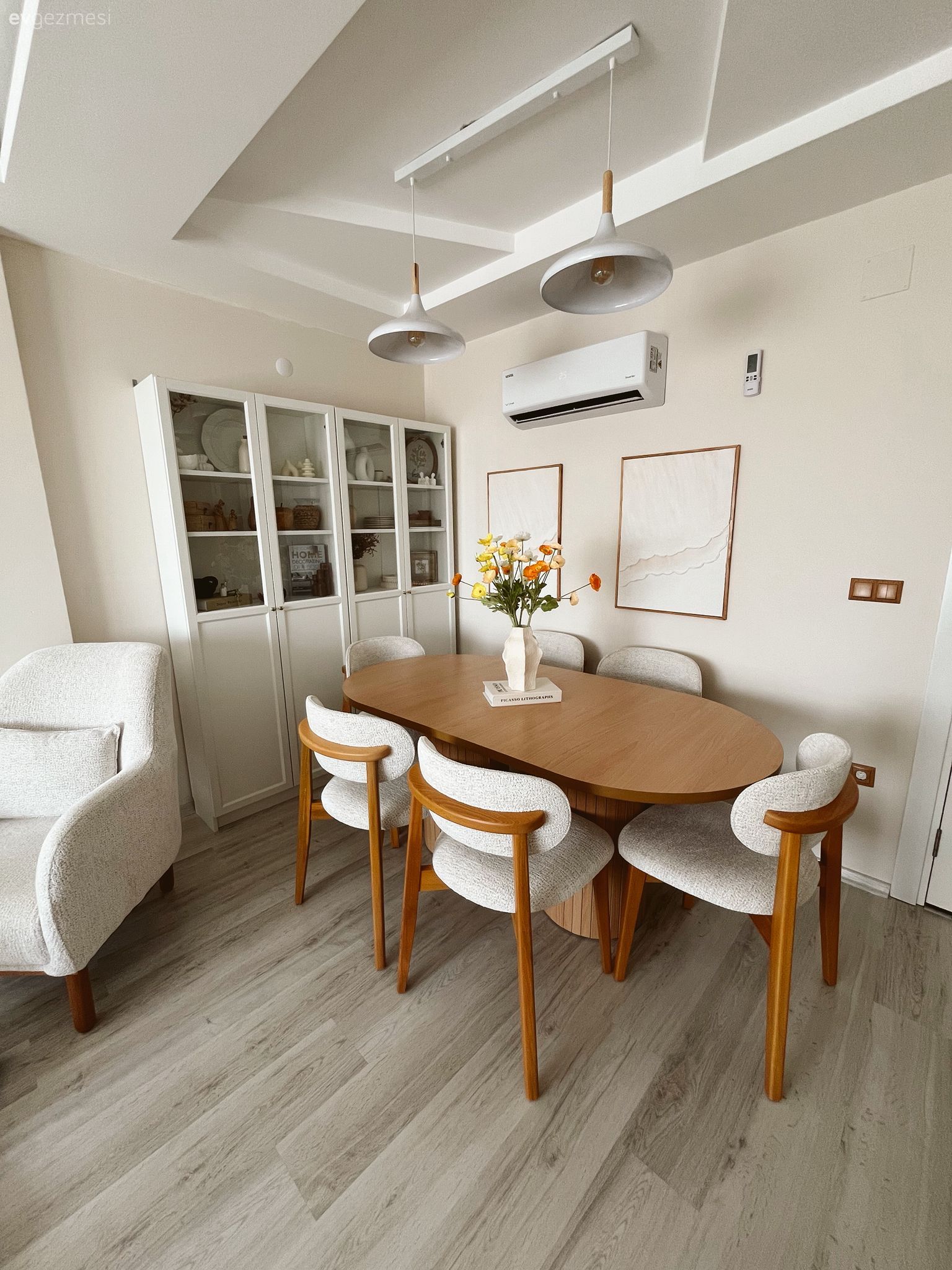 Bu Adana Evinde İskandinav ve Bohem Etkisi Hakim