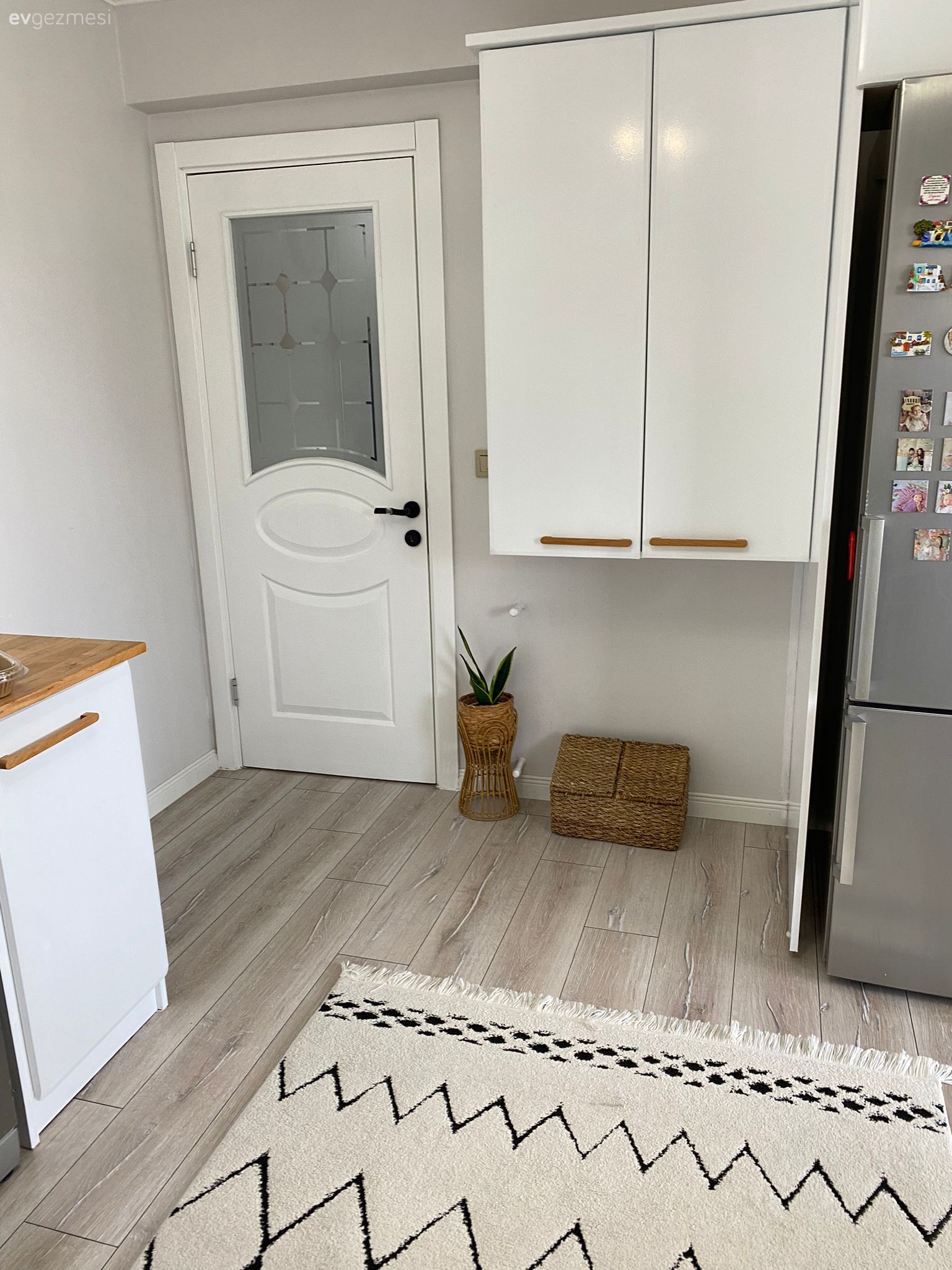 Mutfak halısı, Mutfak, Beyaz, Siyah, Mutfak aksesuarları