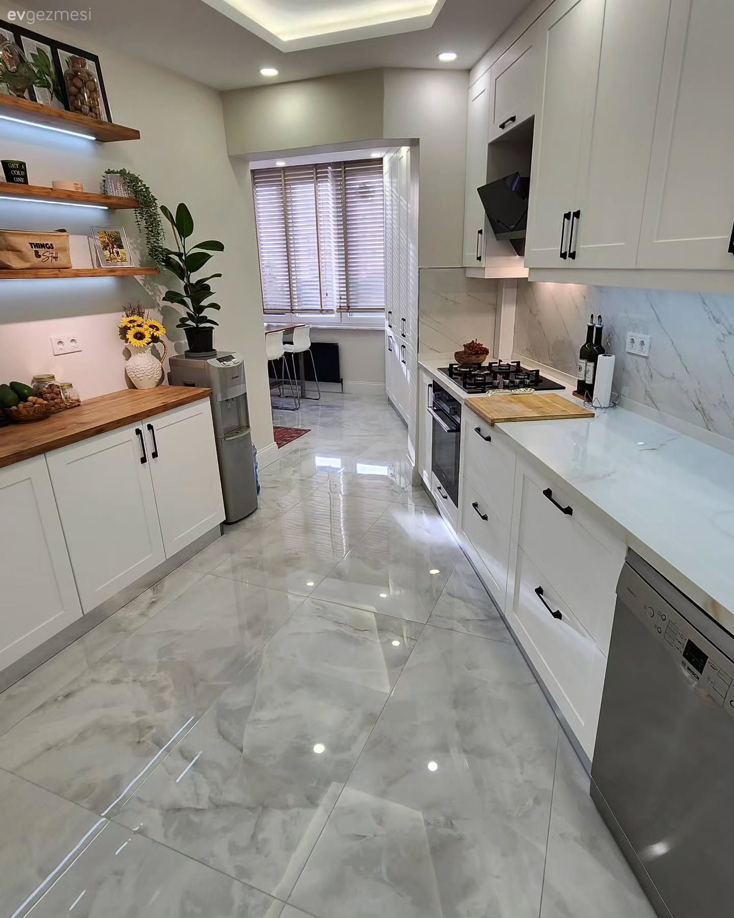 Asimetrik Planlı Bu Mutfağın Sonrası Tam Hayal Mekanı