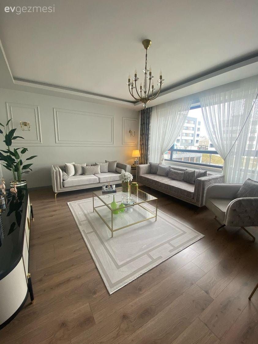 Bu Eskişehir Evinde Modern Stilin Işıltı İhtiyacı Art Deko İle Karşılanmış!