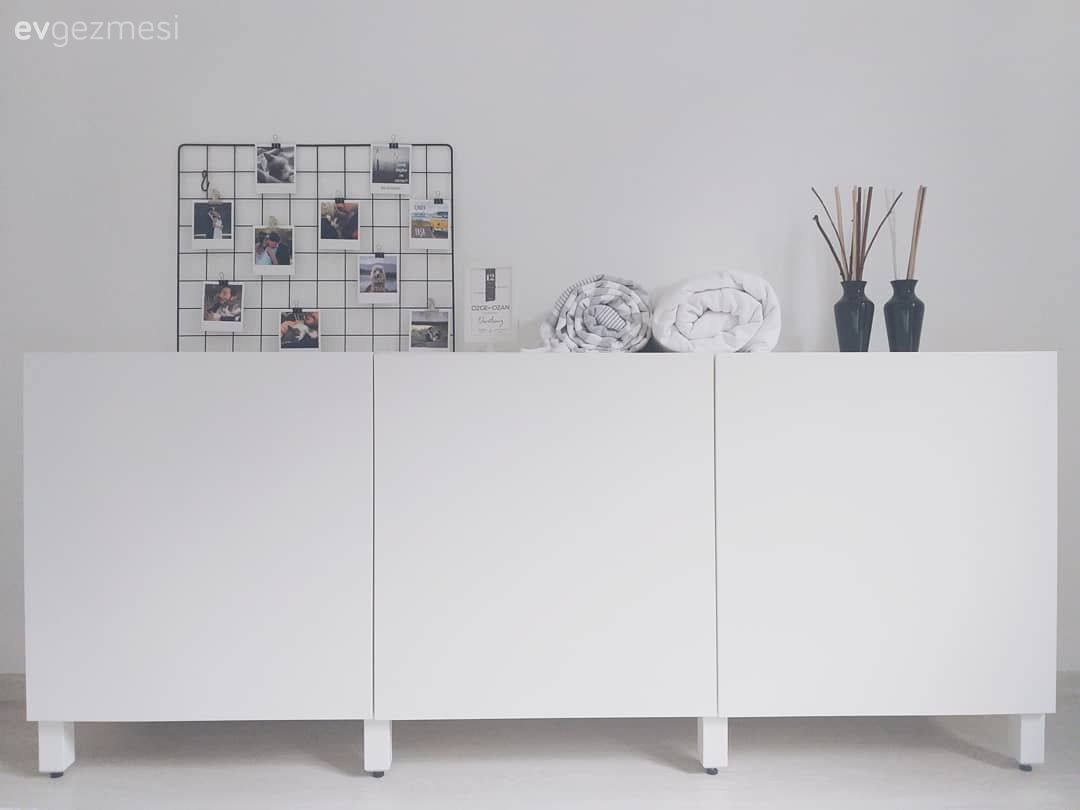 Konsol, Konsol üzeri dekoratif objeleri, Beyaz, Siyah, Mumluk, Ev Aksesuar, Dekoratif Objeler