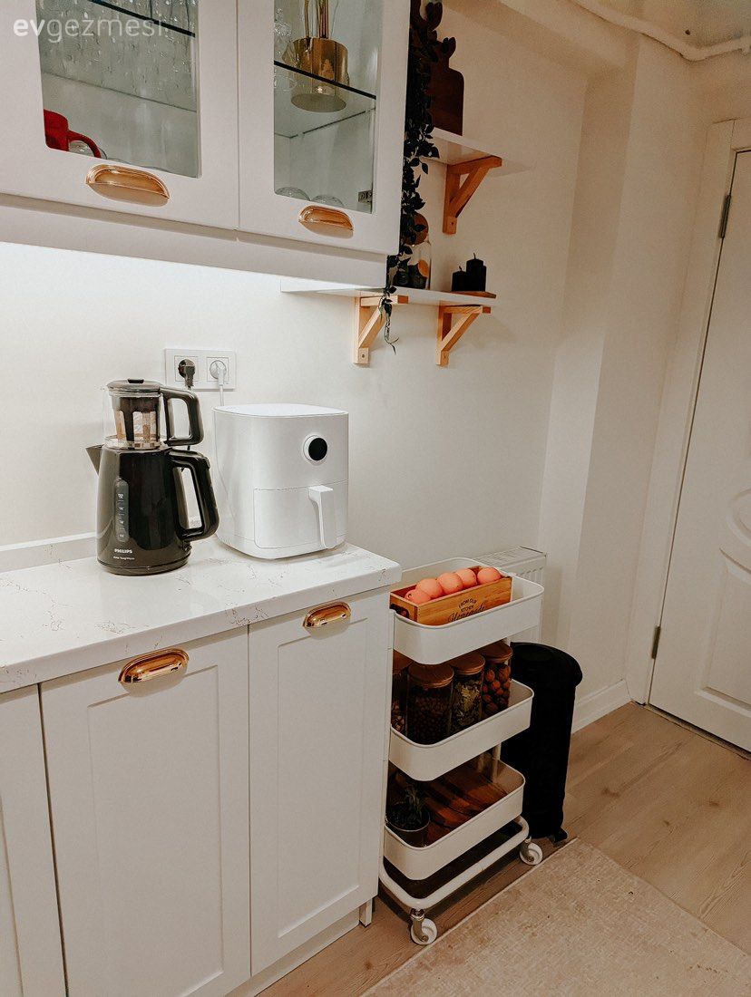 Bu Ankara Mutfağında Beyazın Etkisi Çok Belirgin!