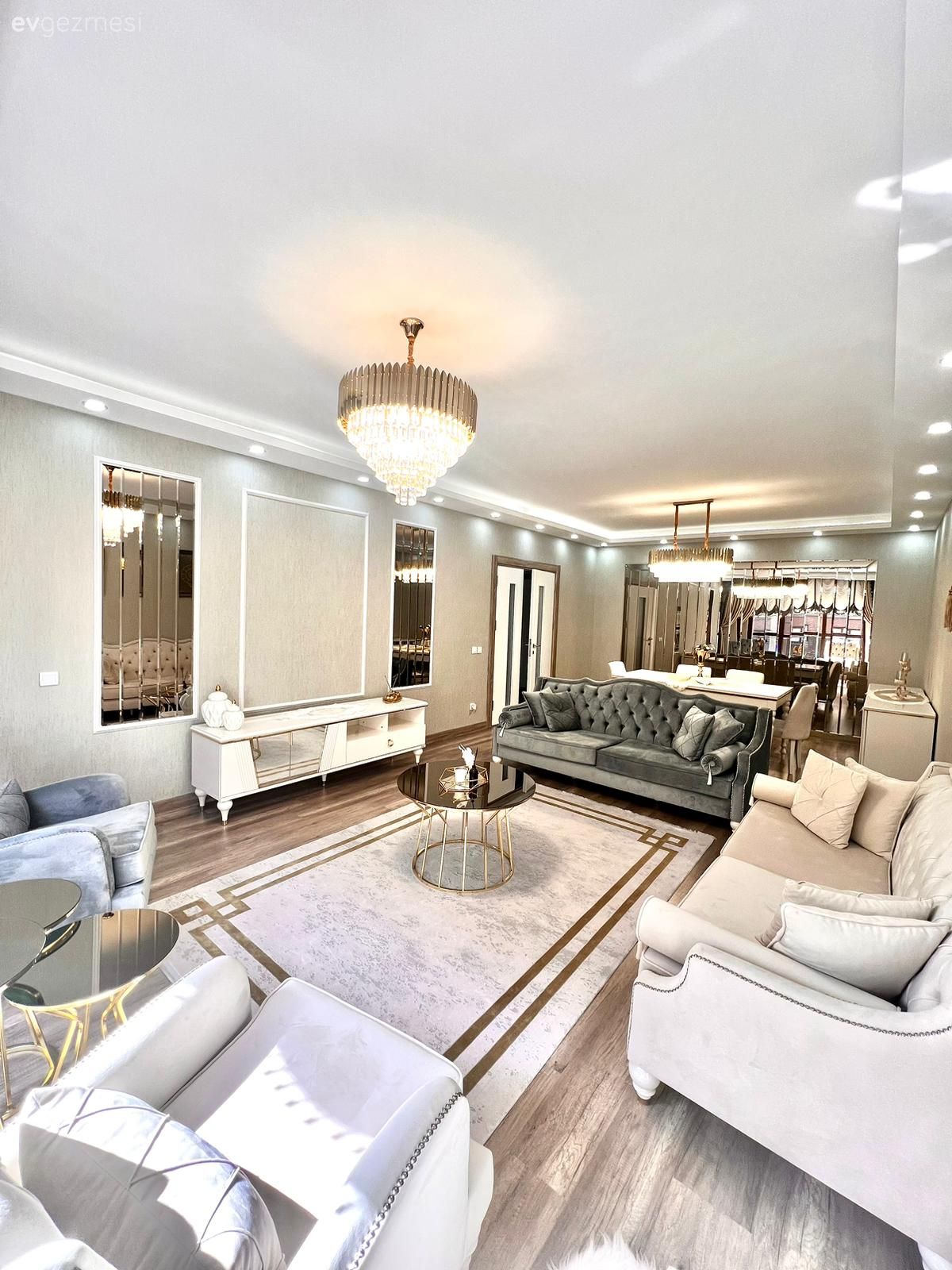 Bu Kocaeli Evinde Üç Farklı Tarz Uyumla Kucaklaşmış!