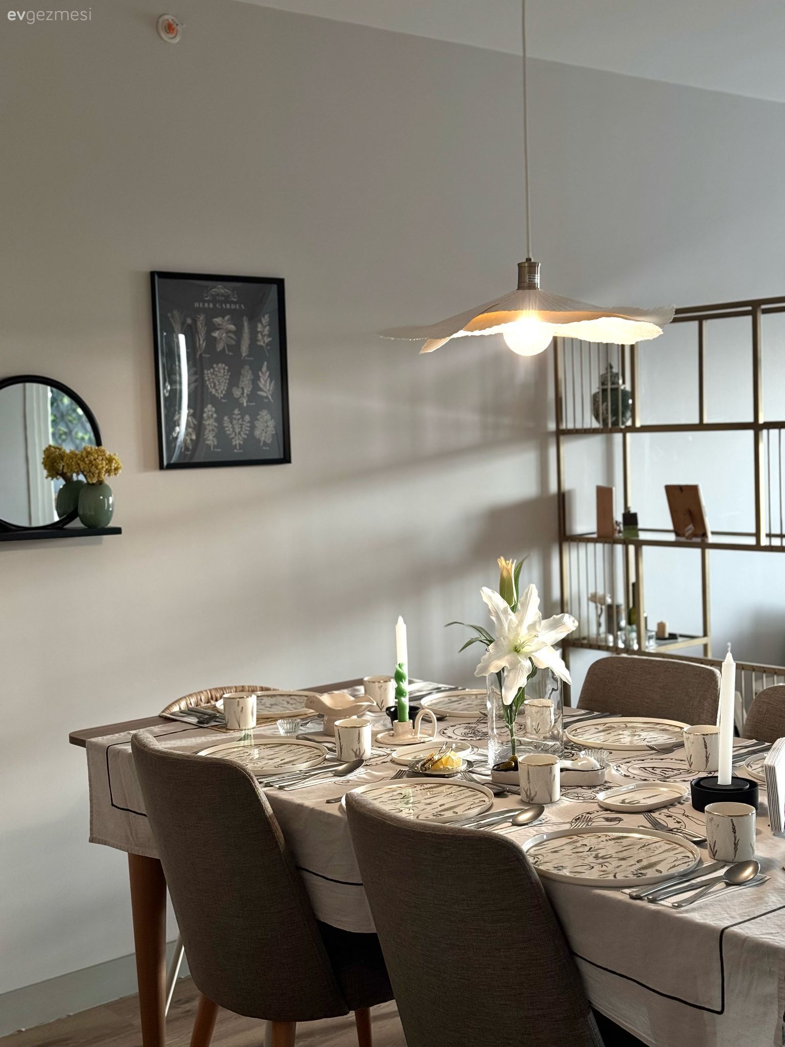 Bu Ankara Evinde Doğadan Esinlenen Bir Renk Paleti Var