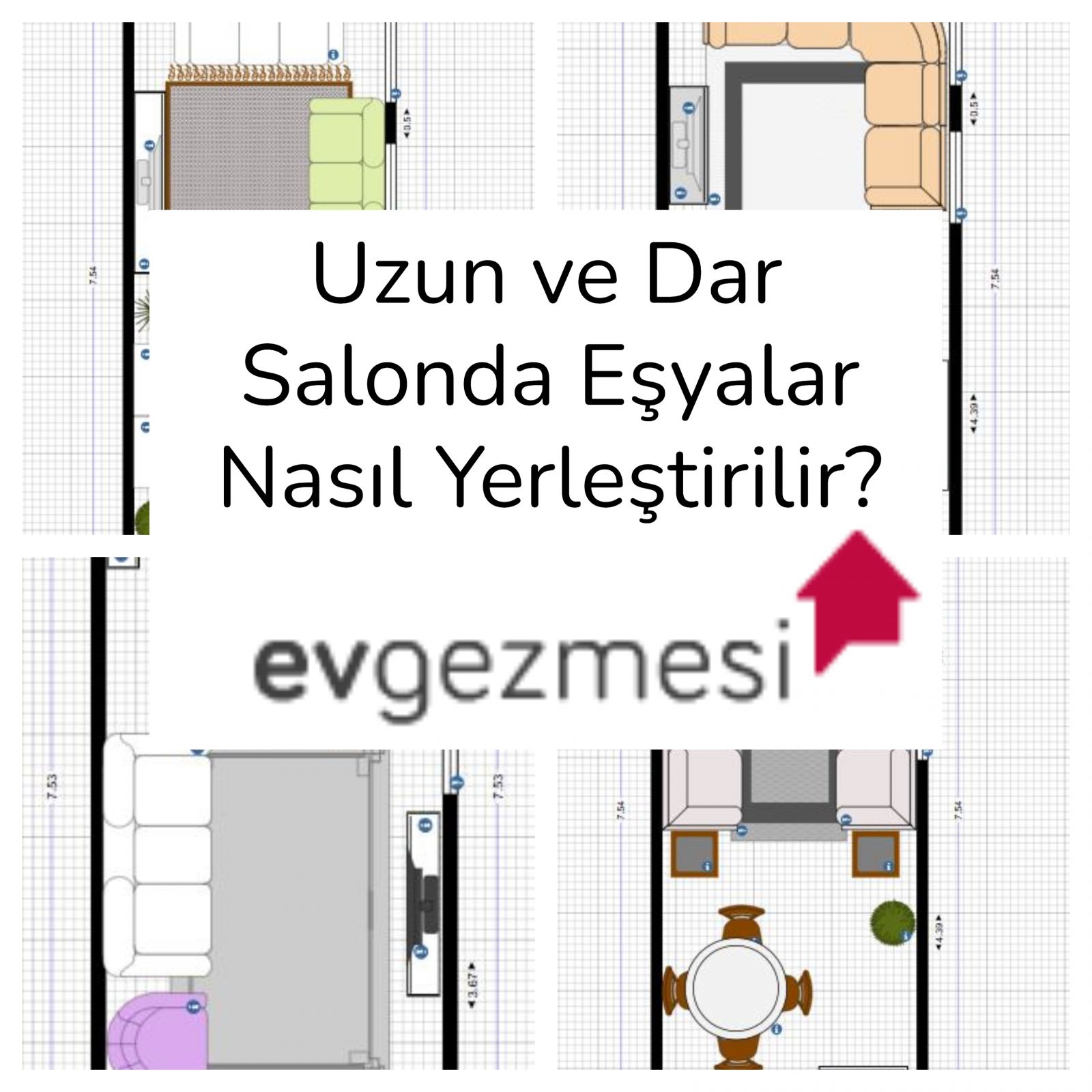 Uzun ve Dar Salonda Eşyalar Nasıl Yerleştirilir?