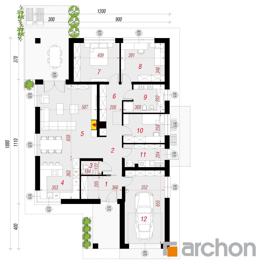 145 M2'lik Tek Katlı Müstakil Ev: Evin İçi ve Proje Detayları