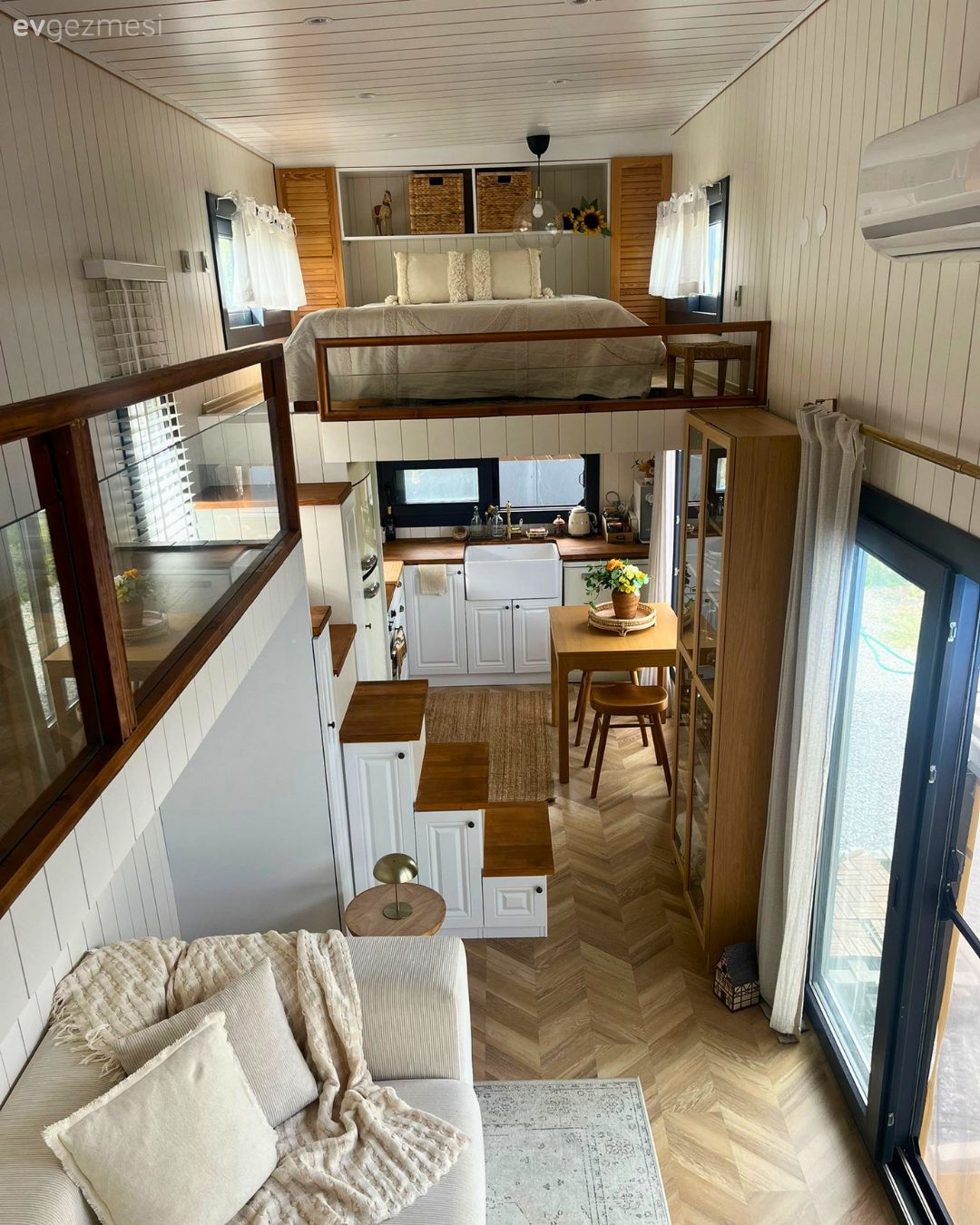 Tiny house, Ahşap Mobilya, Country