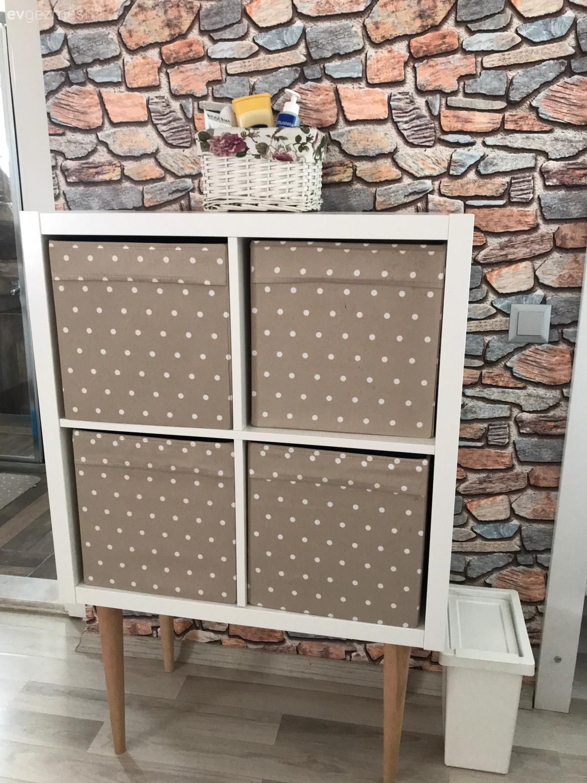 Dolap, Duvar kağıdı, Duvar dekorasyonu