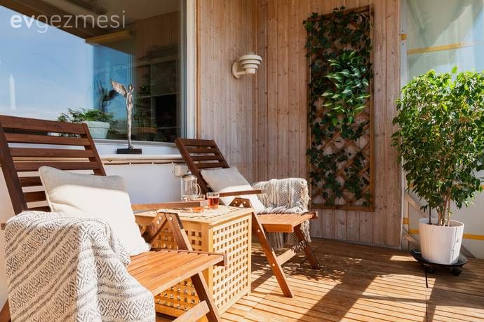 Balkon Duvarınızı Güzelleştirecek Harika Dekoratif Duvar Fikirleri!