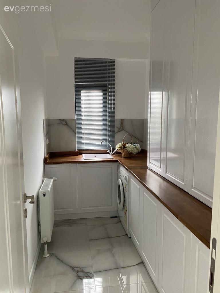 Çamaşır odası, Beyaz