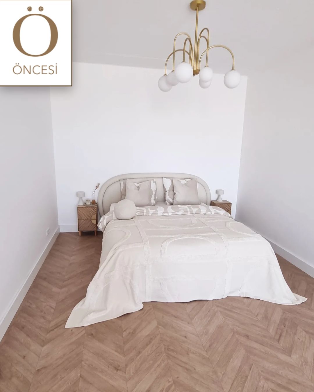 Öncesi&Sonrası: Zemindeki Kaplama Duvarda Yer Alınca Bakın Nasıl Olmuş!